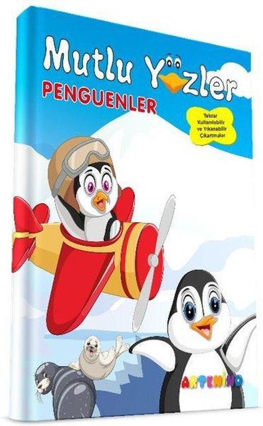 Mutlu Yüzler: Penguenler | Artenino Yayıncılık (İnce Kapak)