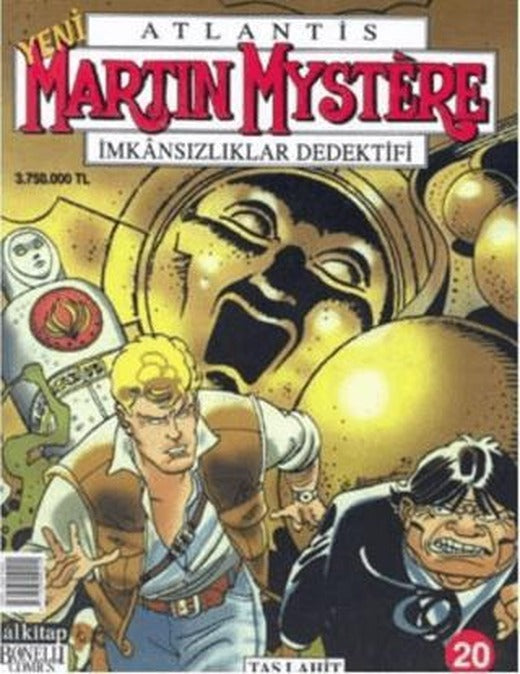 Martin Mystere İmkansızlar Dedektifi Sayı: 20 Taş Lahit | Lal Kitap (Ciltsiz)