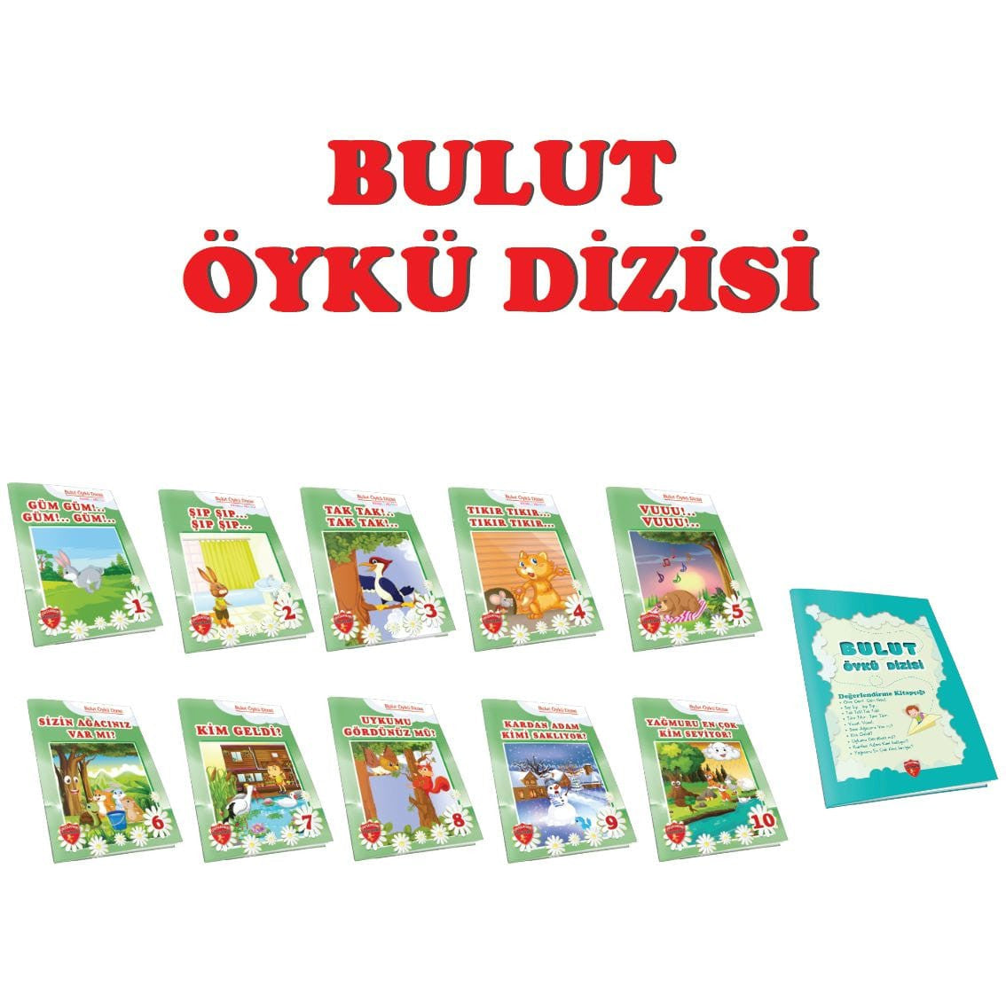 Çalışkan Arı 2026 1. Sınıf Bulut Öykü Dizisi (10 Kitap - Sınav) kitap kapağı