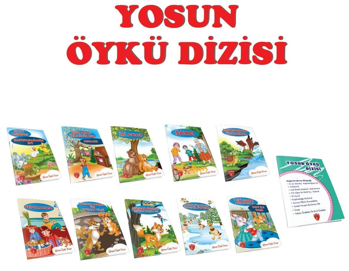 Çalışkan Arı 2026 1. Sınıf Yosun Öykü Dizisi (10 Kitap - Sınav) kitap kapağı