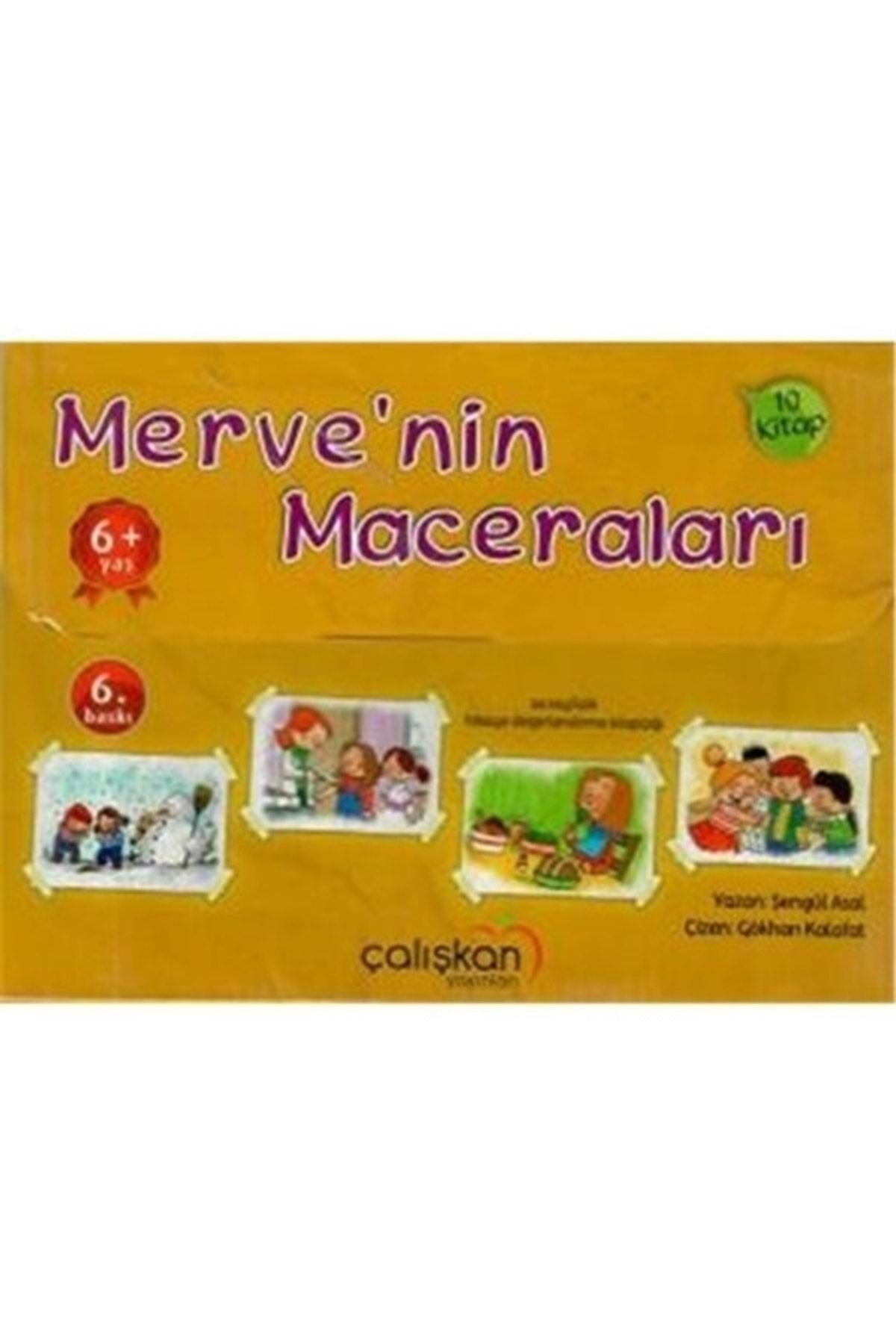 Çalışkan Merve'Nin Maceraları Hikaye Seti 1. Sınıf - Kolektif kitap kapağı