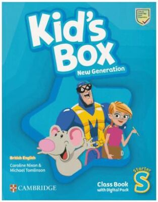 Kid`s Box New Generation Starter Class Book with Digital Pack - Kolektif kitap kapağı
