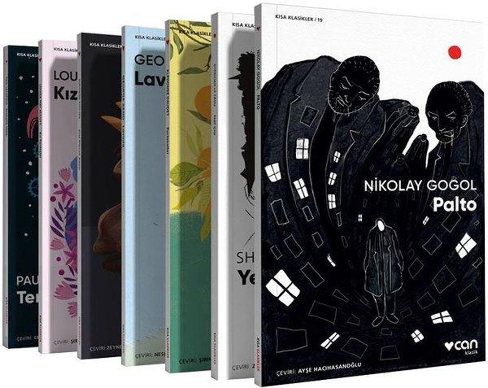 Can Yayınları Kısa Klasikler 1.Set - 7 Kitap Takım | Can Yayınları