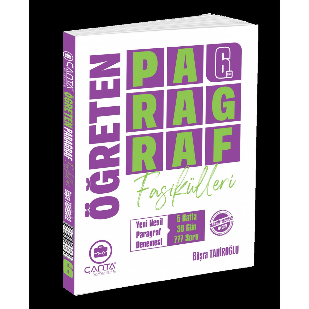 Çanta 6.Sınıf Öğreten Paragraf Fasikül Yeni kitap kapağı
