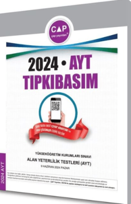 2024 AYT Tıpkı Basım - Kolektif kitap kapağı