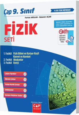 9. Sınıf Anadolu Fizik Seti - Balamir Açar kitap kapağı
