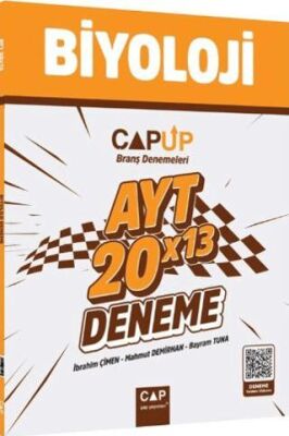AYT Biyoloji 20 X 13 Up Deneme Çap Yayınları - Mahmut Demirhan kitap kapağı
