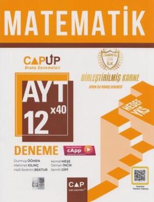AYT Matematik 12 x 40 Up Deneme - Kolektif kitap kapağı