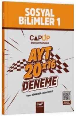 AYT Sosyal Bilimler 1 20x16 Up Deneme - Kolektif kitap kapağı