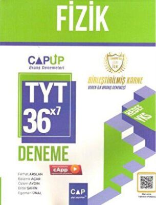 TYT Fizik 36 x 7 Up Deneme - Kolektif kitap kapağı