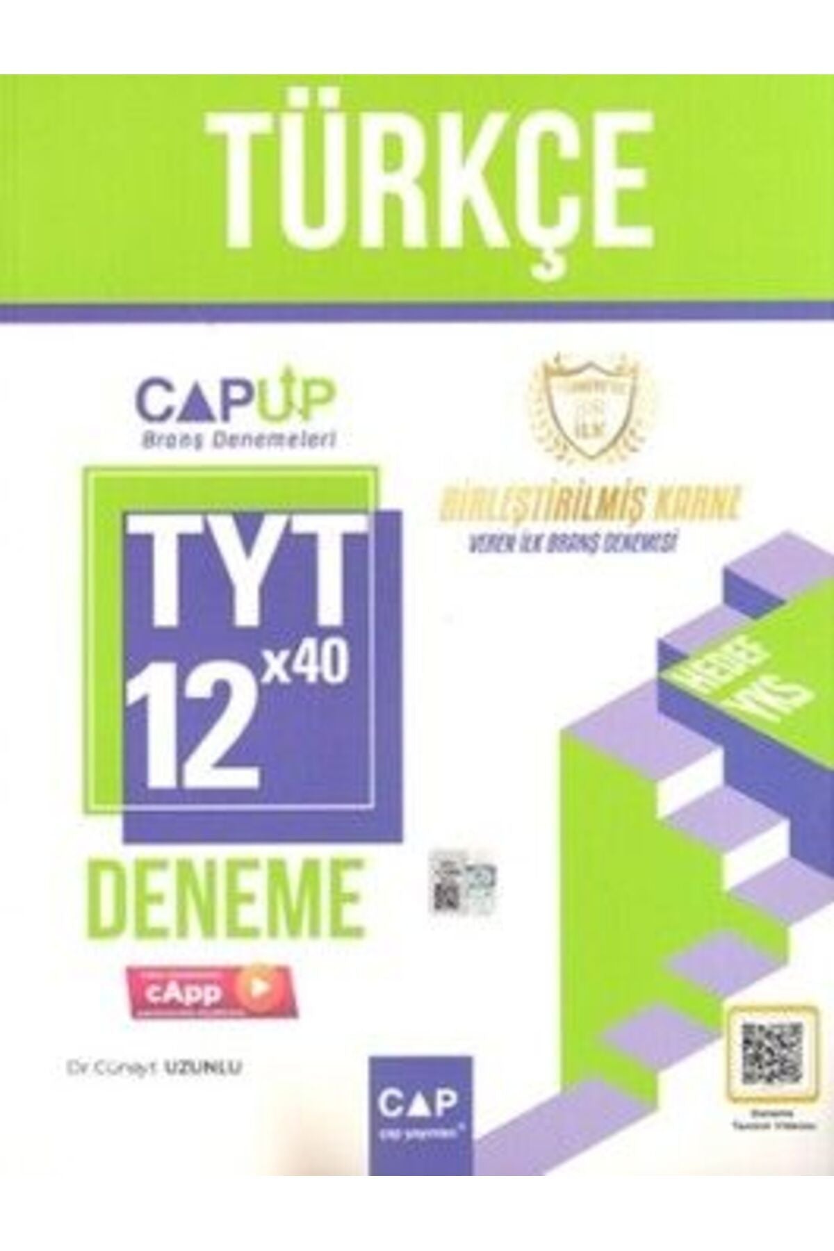 Çap Yayınları Tyt Türkçe 12 X 40 Up Deneme - Kolektif kitap kapağı