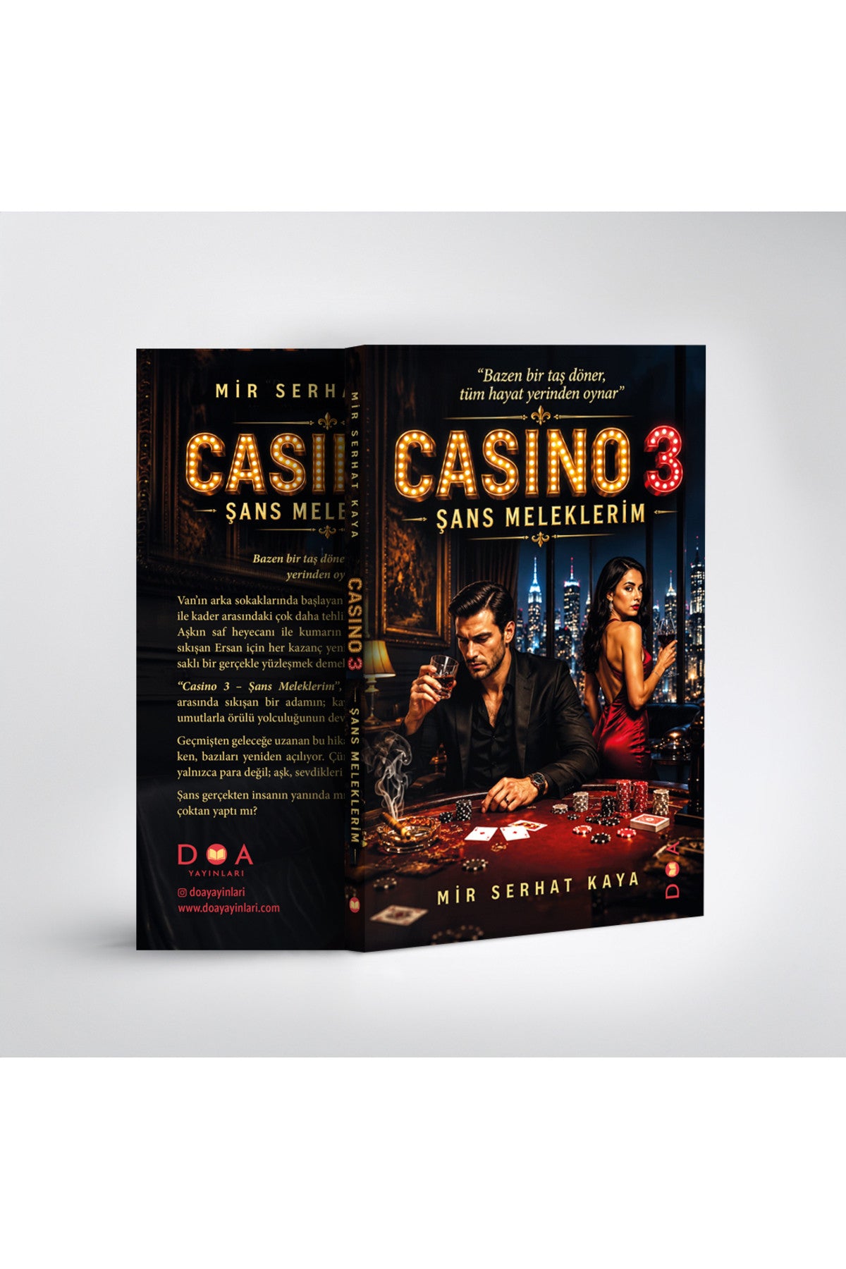 Casino 3 - Şans Meleklerim - Mir Serhat Kaya kitap kapağı