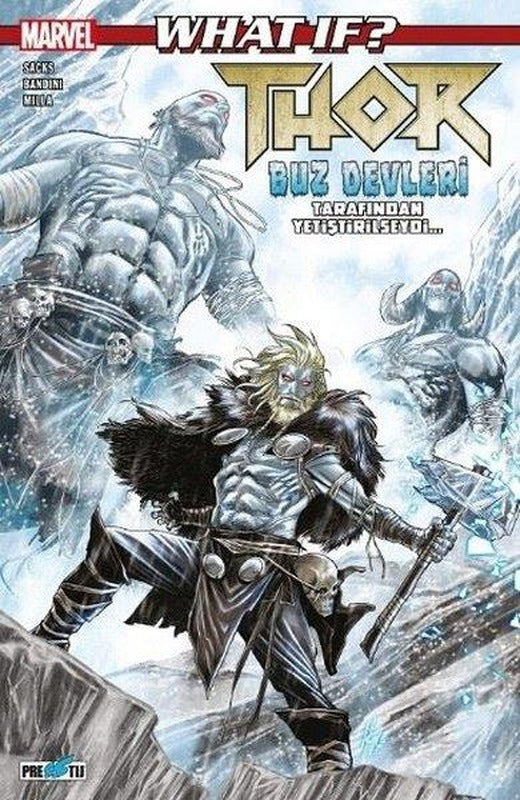 What İf? Thor Buz Devleri Tarafından Yetiştirilseydi | Presstij Kitap (İnce Kapak)