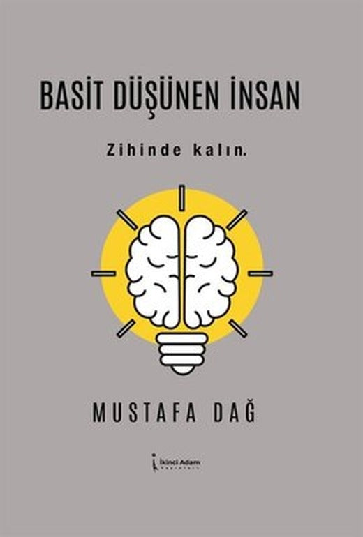 Basit Düşünen İnsan | İkinci Adam Yayınları (İnce Kapak)