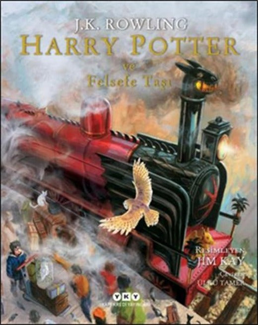 Harry Potter ve Felsefe Taşı 1 - Resimli Özel Baskı | Yapı Kredi Yayınları (Ciltli)