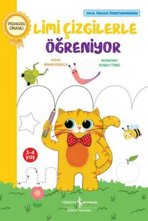 Limi Çizgilerle Öğreniyor - Okul Öncesi Öğretmeninden | İş Bankası Kültür Yayınları