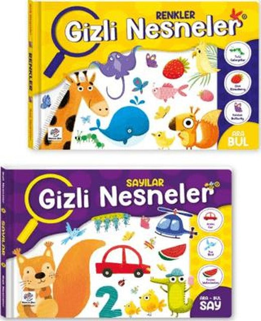 İlk Etkinlik Kitabım Seti (Sayılar-Renkler) (12-36 Ay) | Yükselen Zeka Yayınları (Ciltli)