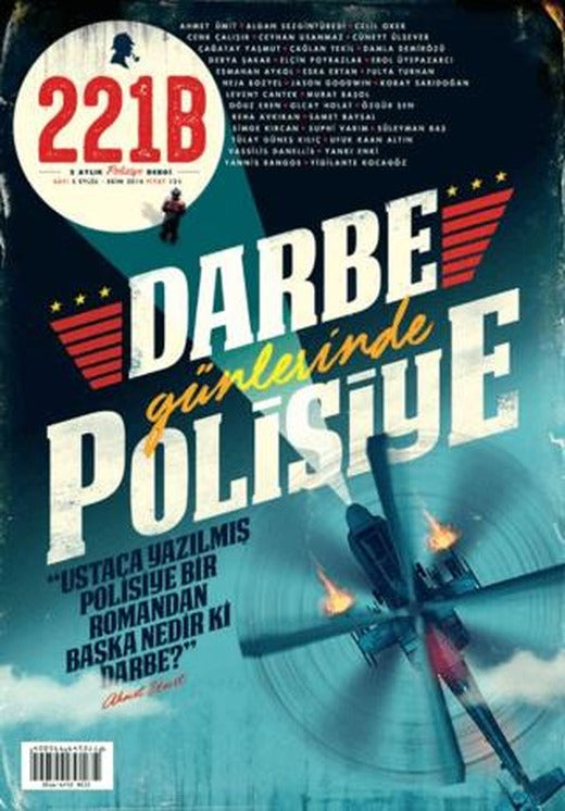 221B İki Aylık Polisiye Dergi Sayı: 5 Eylül-Ekim 2016 | 221B Dergisi (Ciltsiz)