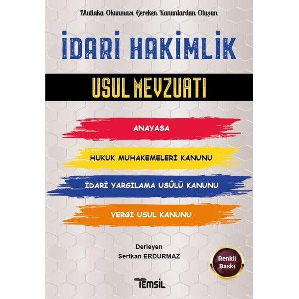 İdari Hakimlik Usul Mevzuatı | Temsil Kitap (Ciltsiz)