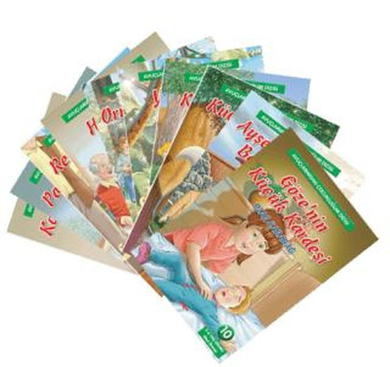 Avuçlarımdaki Çocukluğum Dizisi 2-6 Yaş 10 Kitap Takım