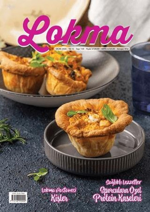 Lokma Aylık Yemek Dergisi Sayı: 134 Ocak 2026 | Lokma Dergisi (Ciltsiz)