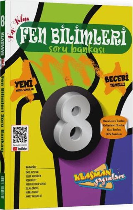 8. Sınıf Fen Bilimleri Soru Bankası