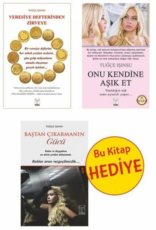Veresiye Defteri - Onu Kendine Aşık Et Seti - 2 Kitap Takım - Hediye: Baştan Çıkarmanın Gücü | Feniks Kitap (İnce Kapak)