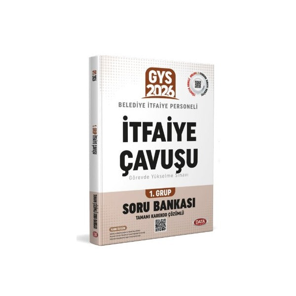 Belediye İtfaiye Personeli İtfaiye Çavuşu 1. Grup GYS Soru Bankası (Tamamı Karekod Çözümlü)