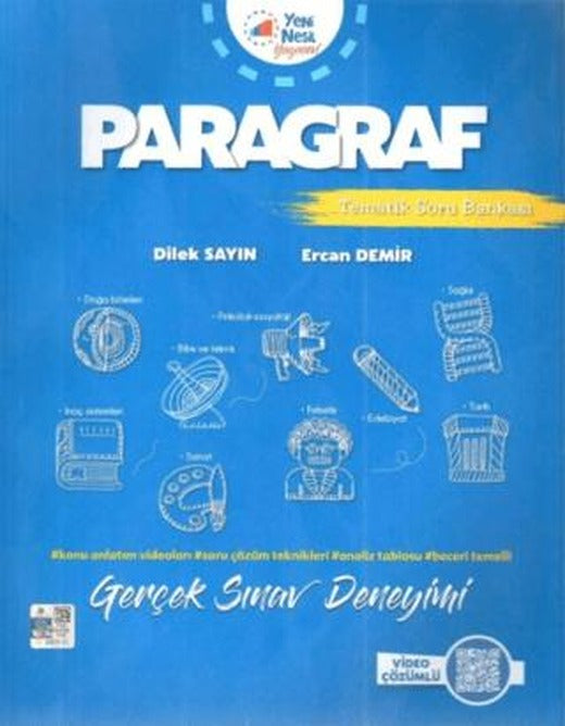 Yeni Nesil YKS TYT Paragraf Tematik Soru Bankası | Yeni Nesil Yayınevi (Ciltsiz)