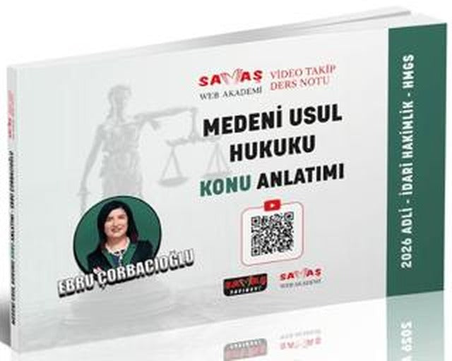Adli-İdari Hakimlik HMGS Medeni Usul Hukuku Konu Anlatımı