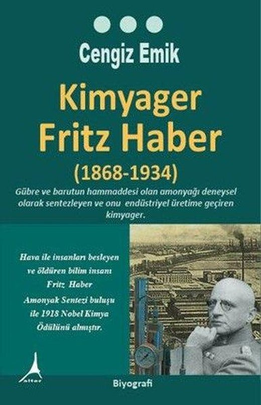 Kimyager Fritz Haber (1868 - 1934) | Alter Yayınları (İnce Kapak)
