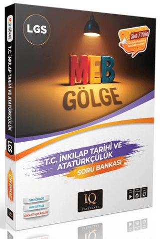 LGS Gölge İnkılap Tarihi ve Atatürkçülük Soru Bankası | IQ Yayınları (Ciltsiz)  - Resim 1
