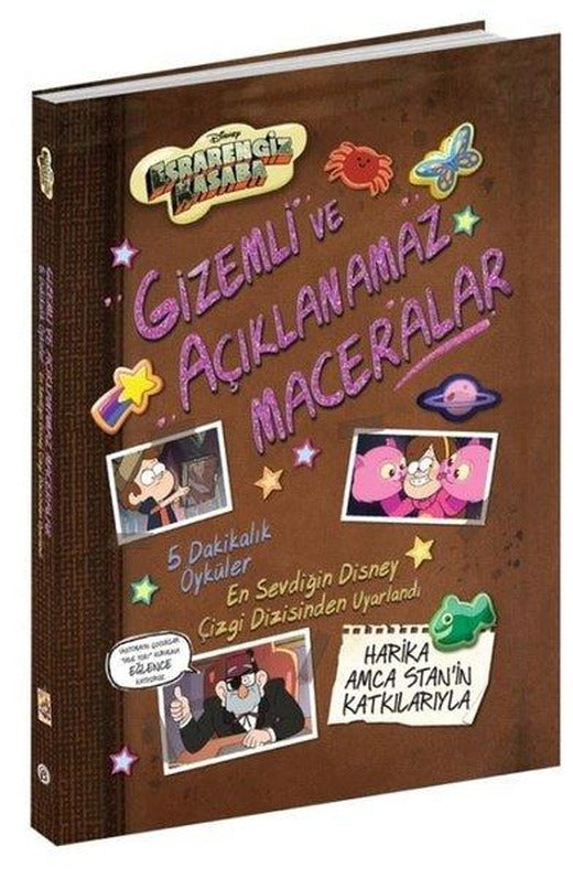 Disney - Esrarengiz Kasaba Gizemli ve Açıklanamaz Maceralar | Beta Kids (İnce Kapak)