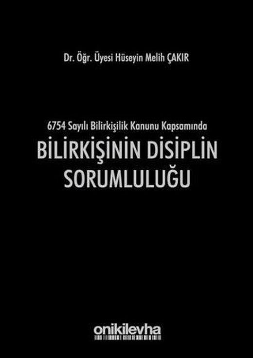 Bilirkişinin Disiplin Sorumluluğu