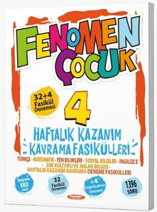 4. Sınıf Haftalık Kazanım Fasikülleri | Fenomen Çocuk (Ciltsiz)