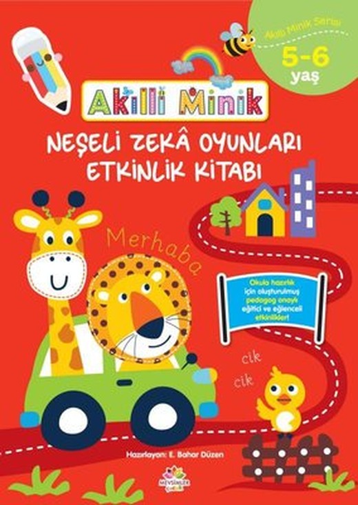 Akıllı Minik 5 - 6 Yaş ğlenceli Zeka Oyunları Etkinlik Kitabı | Mevsimler Çocuk