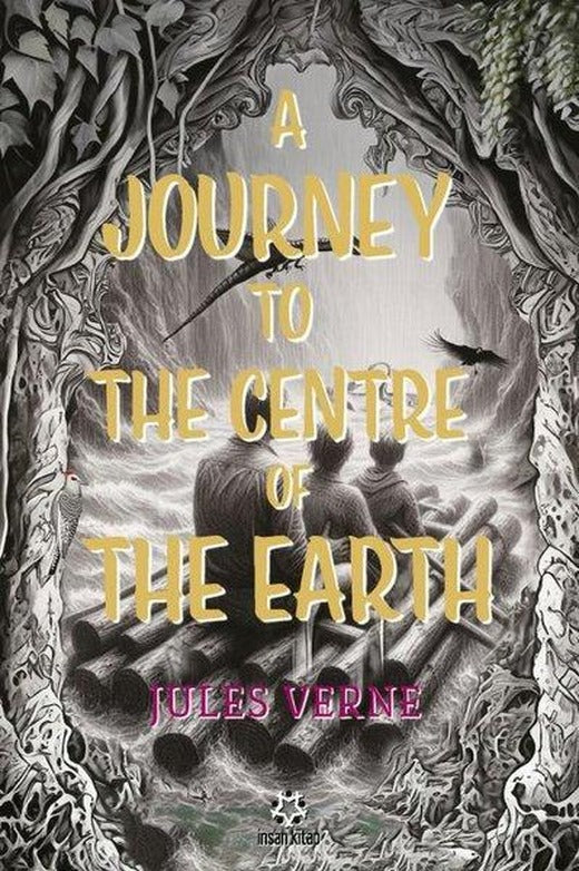 A Journey To The Centre Of The Earth | İnsan Kitap (İnce Kapak)