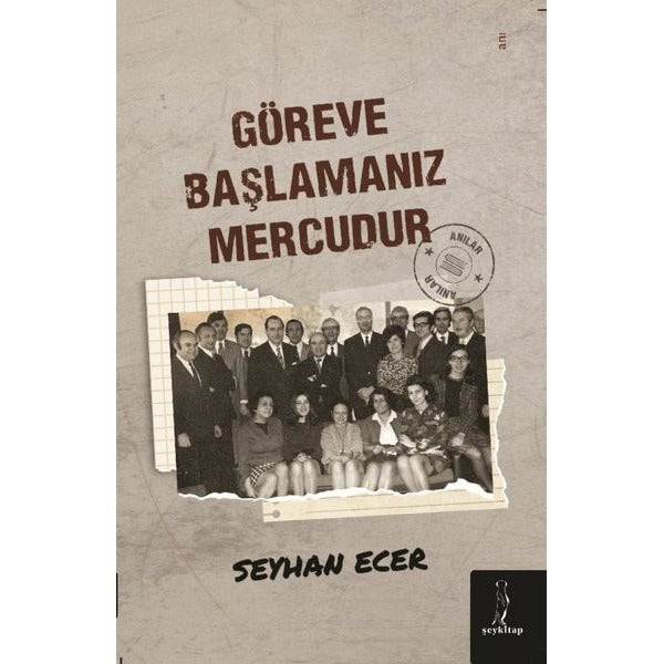 Göreve Başlamanız Mercudur | ŞEY Kitap (İnce Kapak)