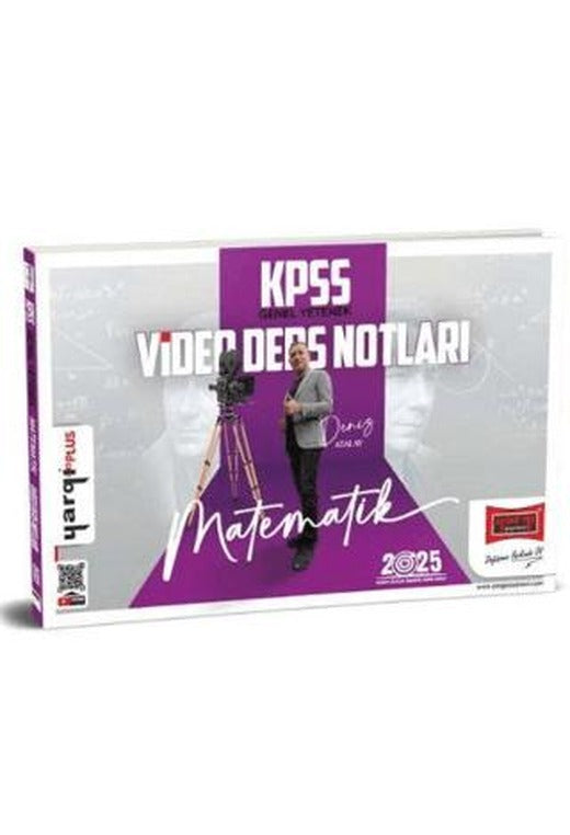 2025 KPSS Genel Yetenek Matematik Video Ders Notları | Yargı Yayınevi (Ciltsiz)