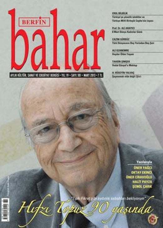 Berfin Bahar Aylık Kültür, Sanat ve Edebiyat Dergisi Sayı: 181 | Berfin Bahar Dergisi (Ciltsiz)