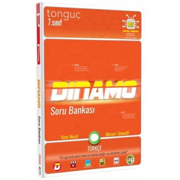 7.Sınıf Dinamo Türkçe Soru Bankası | Tonguç Akademi (İnce Kapak)