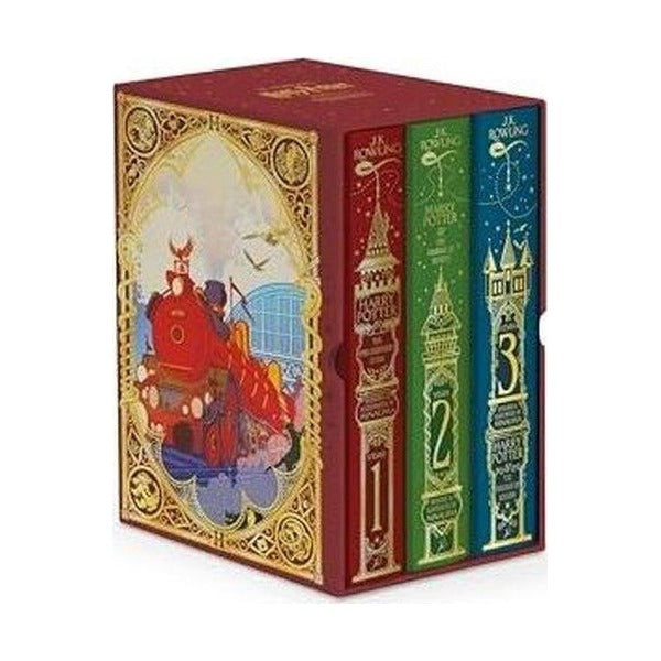 Harry Potter 1-3 Box Set: MinaLima Edition | Bloomsbury (İnce Kapak)