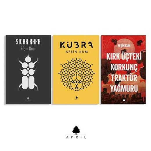 Afşin Kum Seti - 3 Kitap Takım | April Yayıncılık (İnce Kapak )