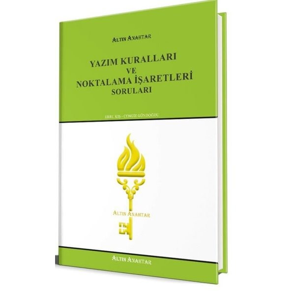 Yazım Kuralları ve Noktalama İşaretleri Soruları | Altın Anahtar (İnce Kapak)