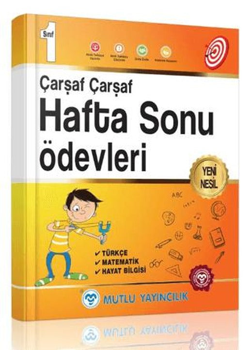 1. Sınıf Çarşaf Çarşaf Hafta Sonu Ödevleri