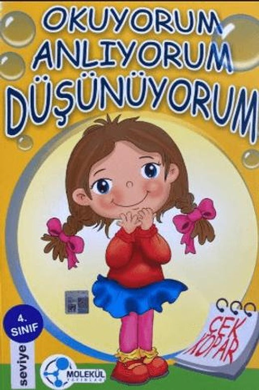 4. Sınıf Okuyorum Anlıyorum Düşünüyorum | Atom Karınca Yayınları (Ciltsiz)