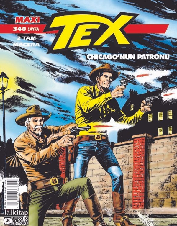 Tex Maxi Albüm 2 - Chicago'nun Patronu | Lal (İnce Kapak)