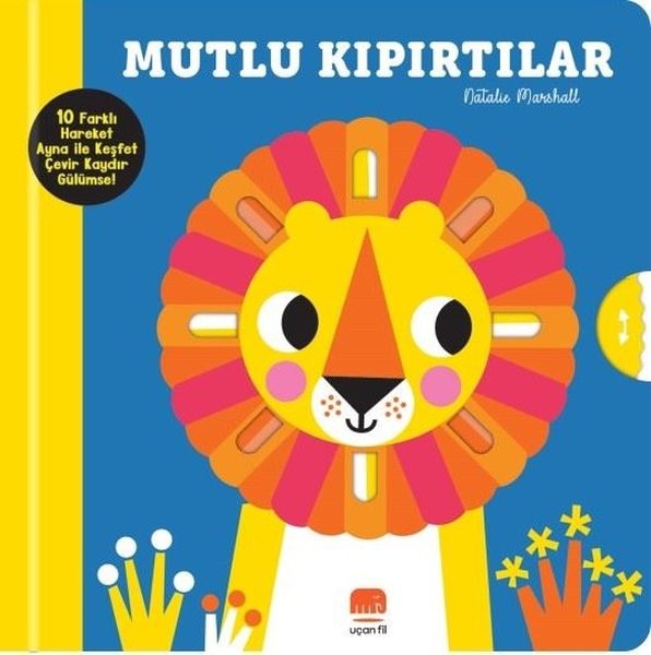 Mutlu Kıpırtılar - Kaydır ve Gülümse | Uçan Fil (Ciltli)