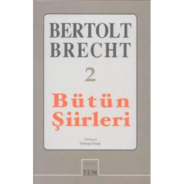 Bütün Şiirleri-2 B.Brecht | Mitos Boyut Yayınları