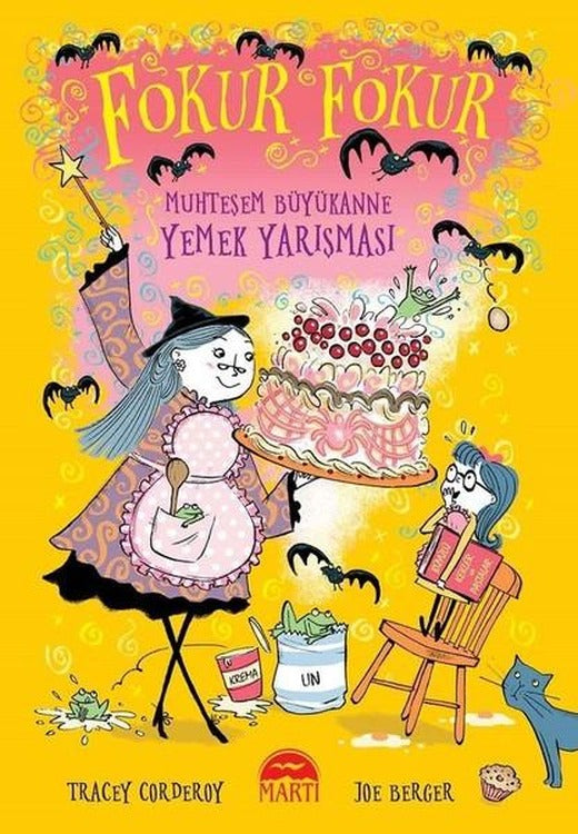 Fokur Fokur Muhteşem Büyükanne Yemek Yarışması | Martı Yayınları (İnce Kapak)